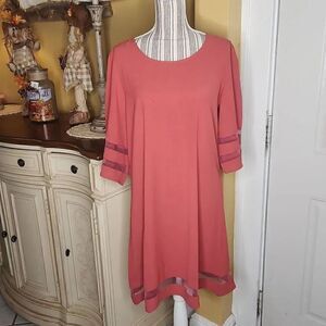 Nordstrom Coral women's dress size Medium